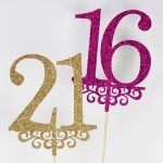 cake topper numbers cake decoration south australia scroll birthday