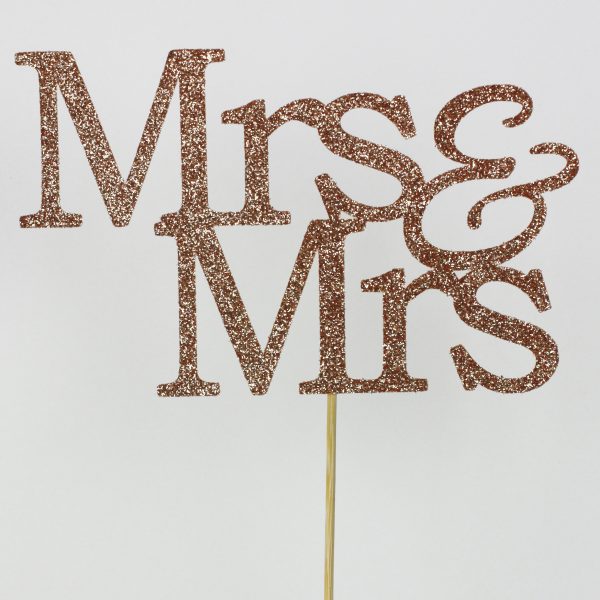 Mrs and Mrs - Cake Toppers