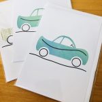handmade cards, made in Adelaide Australia, handdrawn design, fancy paper, basic shape, online store cards gifts sports car zoom mens greeting