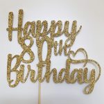 cake topper decoration adelaide sydney melboure brisbane perth australia 80th eighty cake birthday decoration