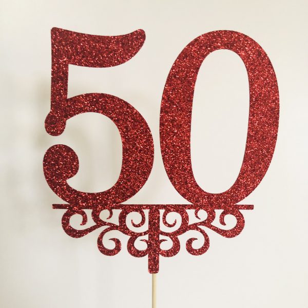 Number - Cake Toppers