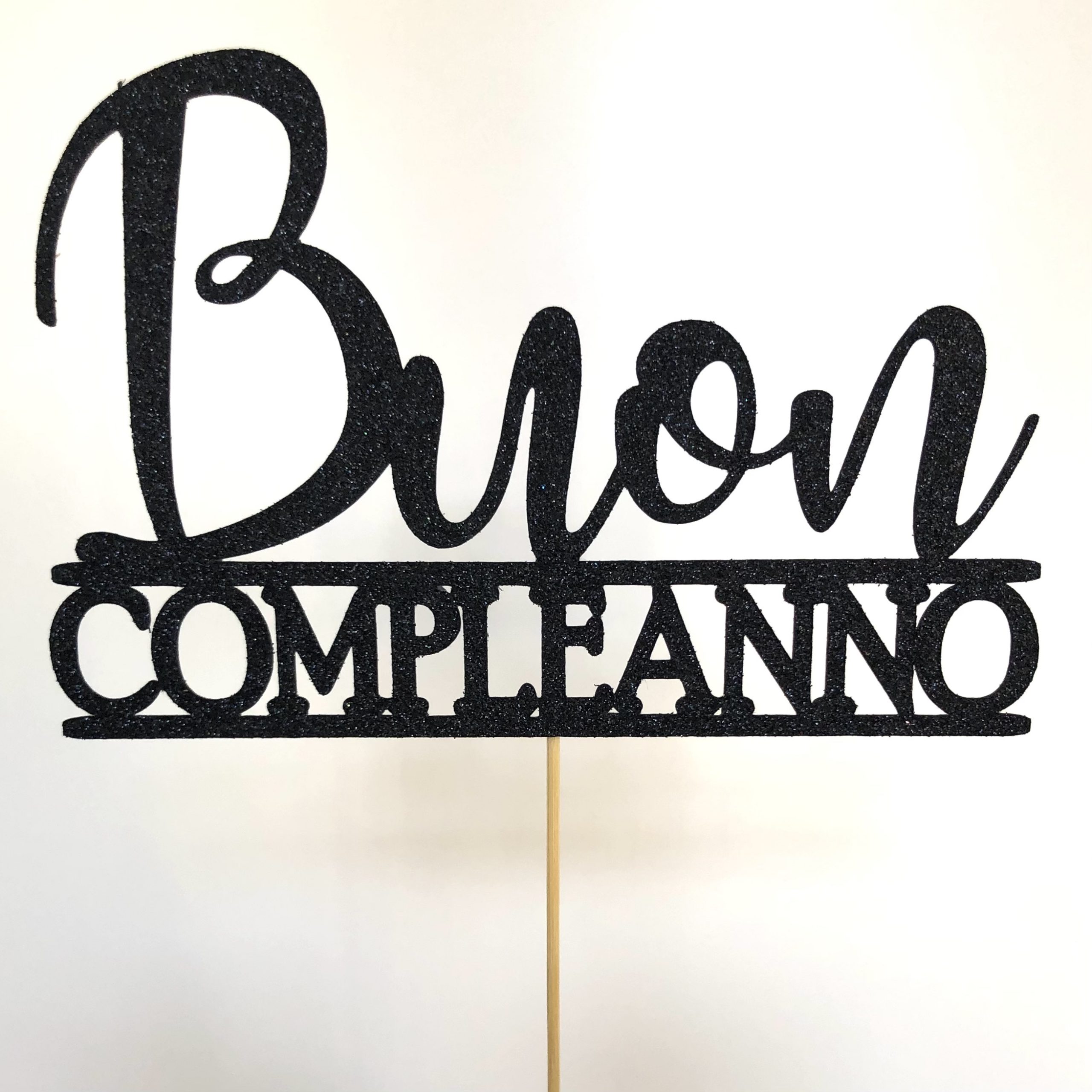 Buon Compleanno - Cake Toppers