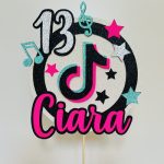 Tiktok cake topper party musical style cake007party adelaide melbourne sydney brisbance canberrra