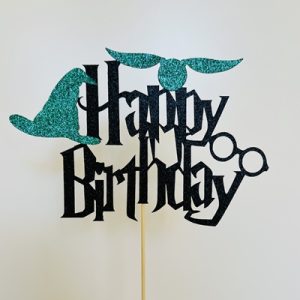 Happy Birthday - Harry Potter - Cake Topper