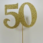 Party decoration cake display cupcake cake toppers birthday celebrations ideas Adelaide Sydney Brisbane Darwin Perth Melbourne Hobart Canberra 50 fifty number years old topper