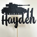 Cake toppers Australia made to order party decoration Adelaide Sydney Brisbane Darwin Perth Melbourne Hobart army cake battle truck tank